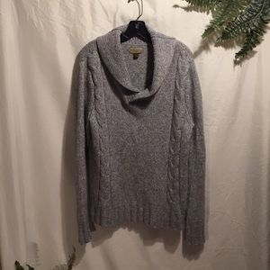 Sonoma heavy thick collar sweater